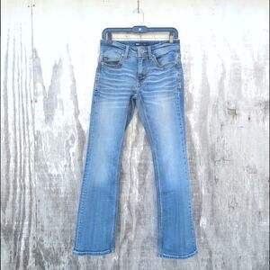 BKE Buckle Aiden Durable Denim Med Wash Straight Leg Men's 30x32